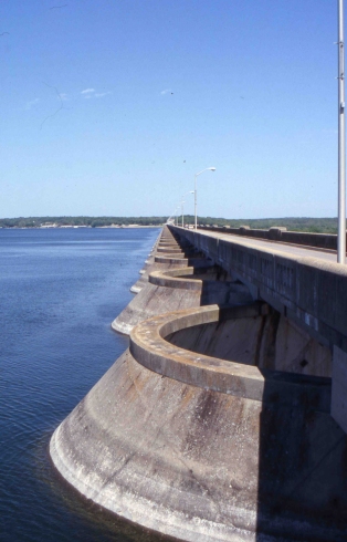 dam grand river structure plant power authority enc okhistory