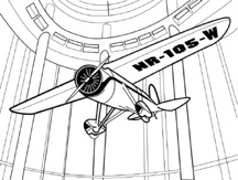 Thumbnail image of the Winnie Mae coloring page