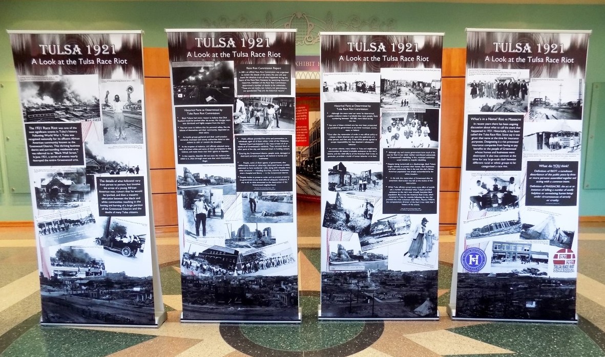 The Spirit of Greenwood/1921 Tulsa Race Massacre exhibit closes | OHS Calendar