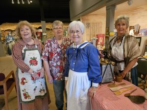 Volunteers at the Sod House Museum