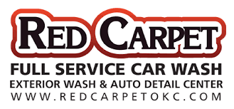 The Red Carpet Full Service Car Wash logo.