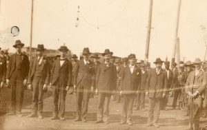 Seven Rough Riders chosen from Oklahoma.