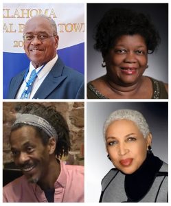 Mayor James Anderson, Dr. Regina DeLoach, C. Derrick Jones, Ayanna Najuma.