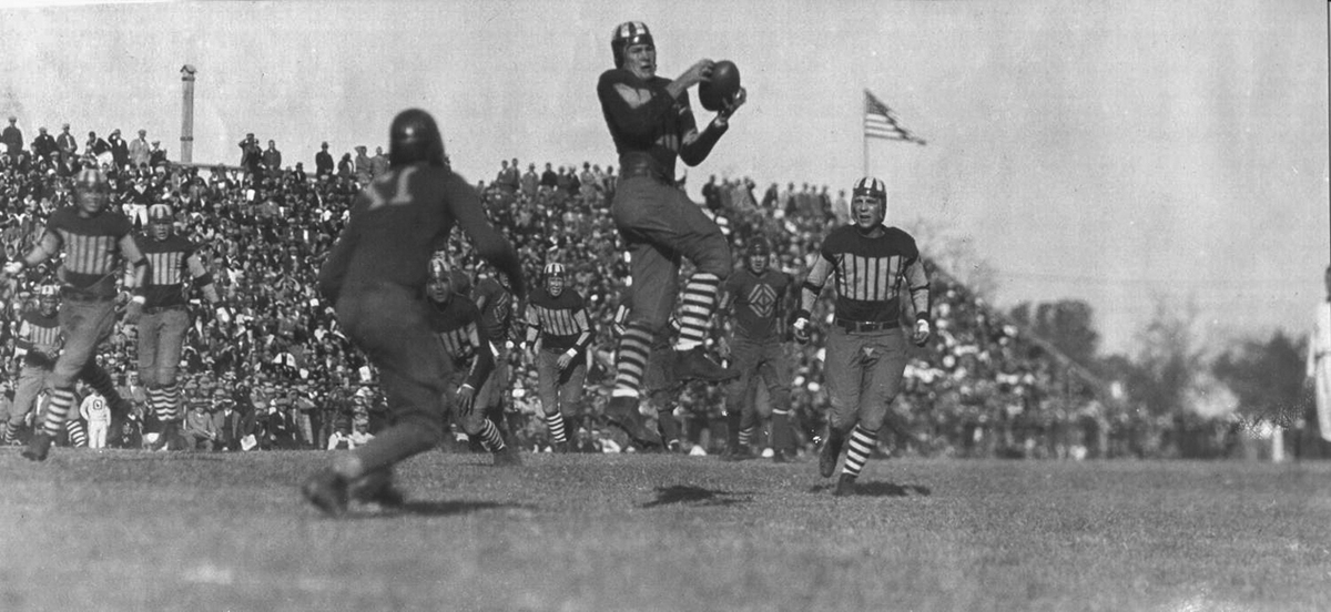 On this date in sports history: Oklahoma A&M defeats NYU for the