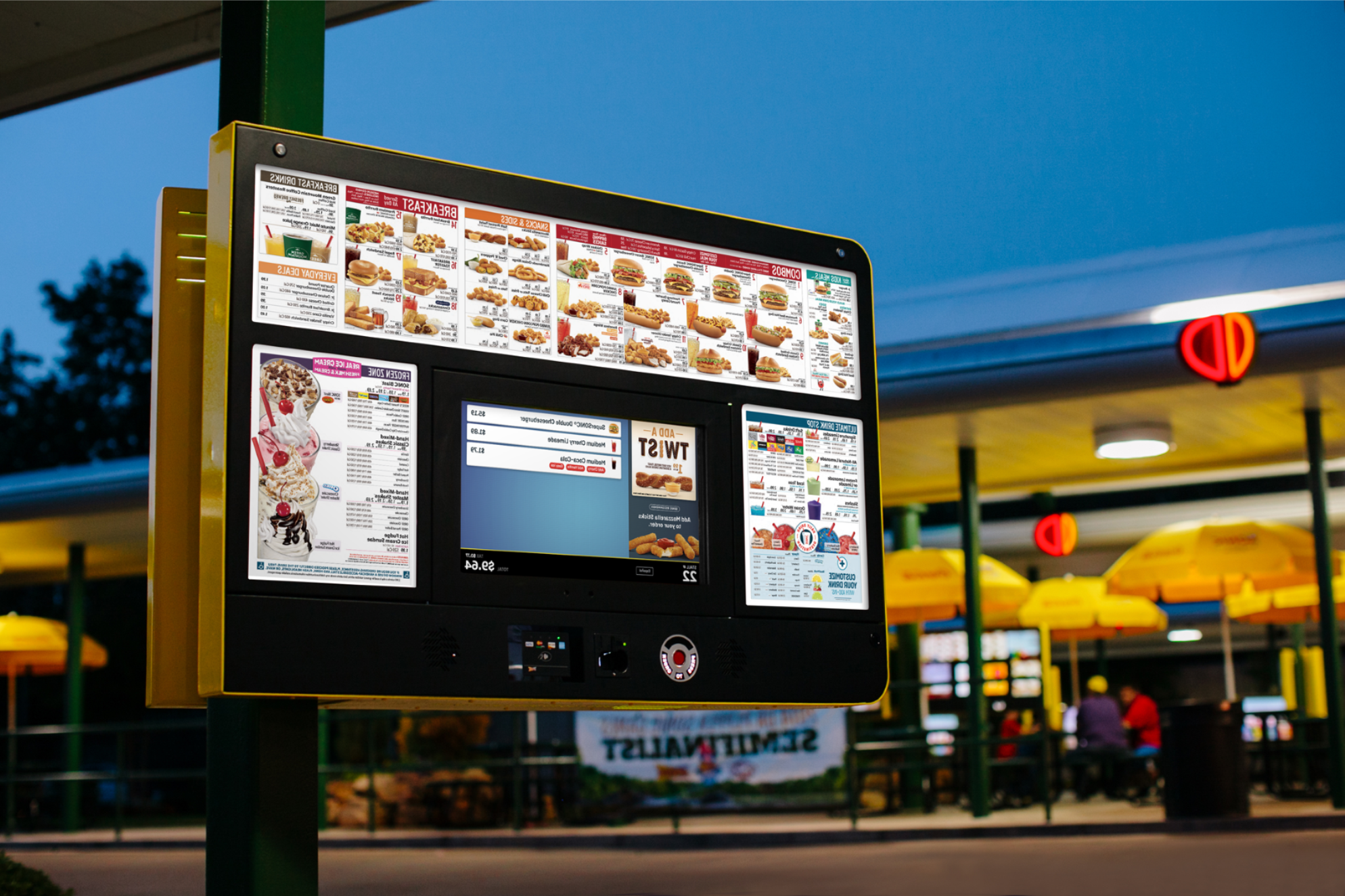 Online Menu of Sonic Drive-In, Longview, TX