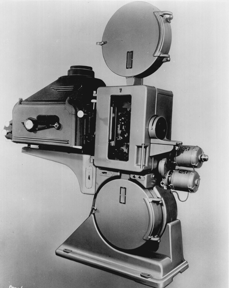 A projector using the TODD-AO film format.