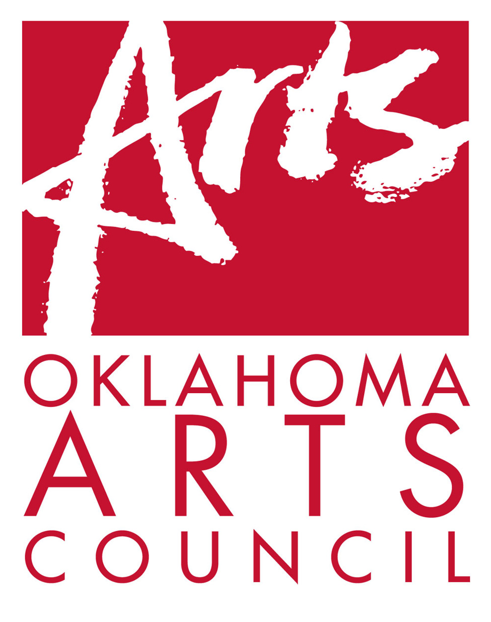 Oklahoma Arts Council logo.
